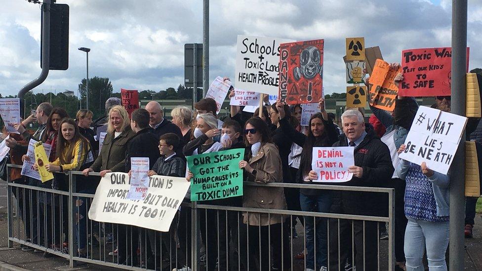 School protest