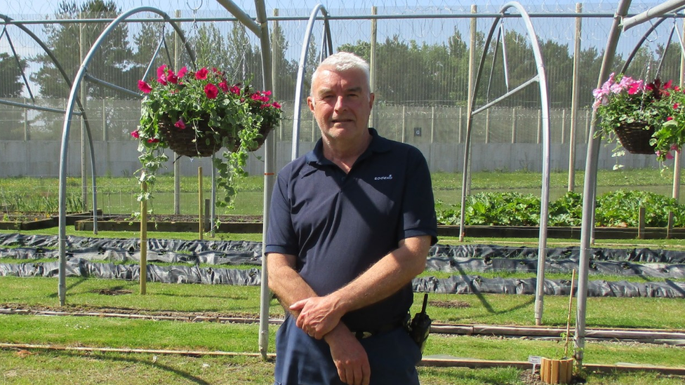 Dave Huntley, Horticultural Instructor at HMP Northumberland