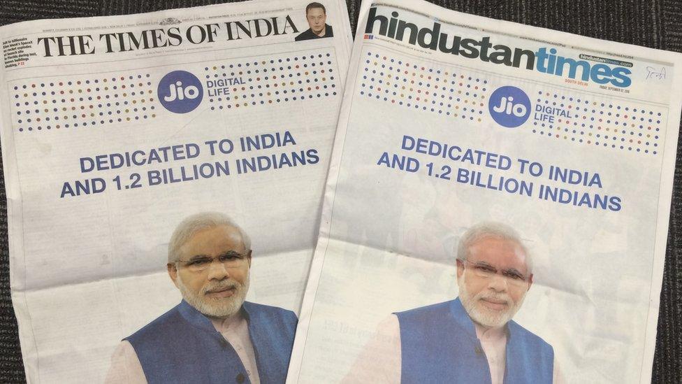 Newspaper ads