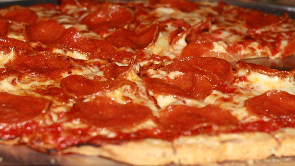 Pepperoni pizza