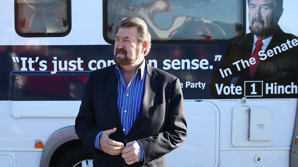 Former radio shock jock Derryn Hinch