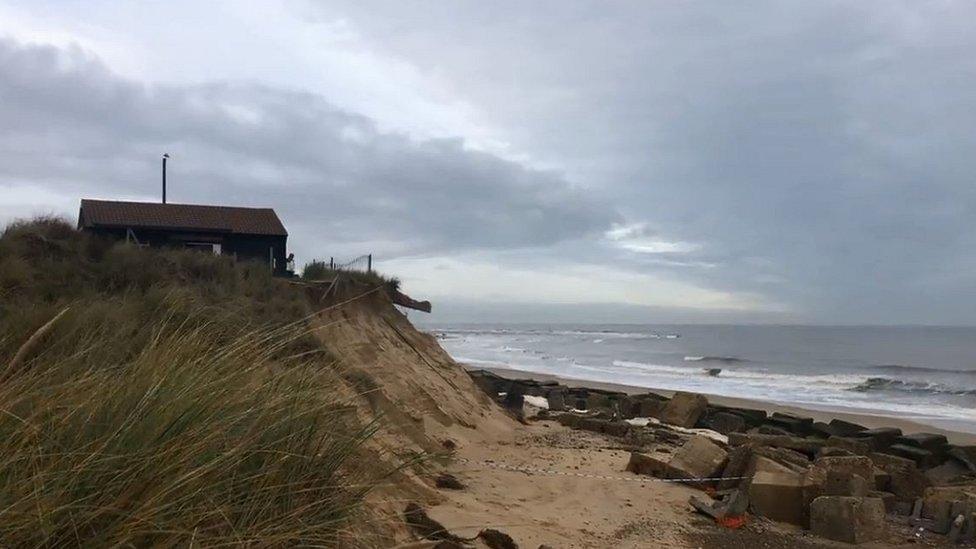 The Dunes cafe in Winterton-on-Sea