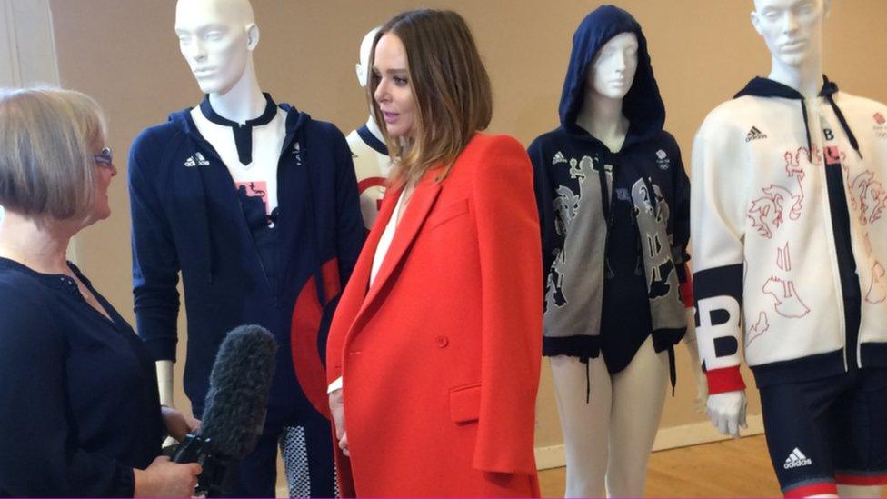 The BBC's Eleanor Oldroyd interviews Stella McCartney