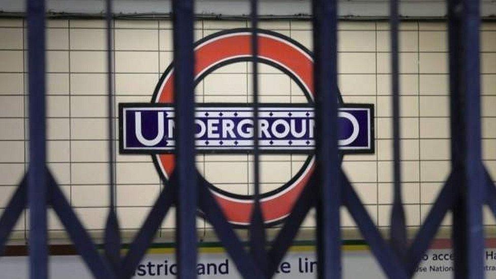 Closed Tube station