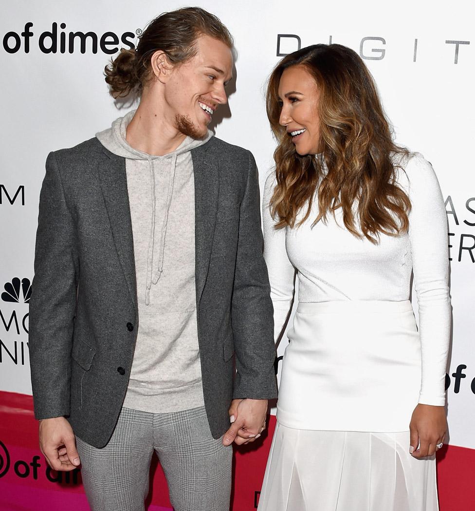 Ryan Dorsey and Naya Rivera