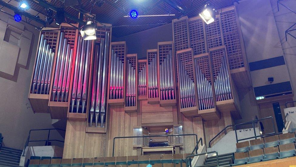 St David's Hall organ