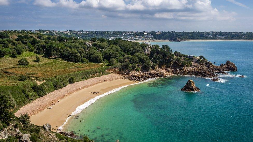 Beauport Beach, St Aubin, Jersey, Channel Islands