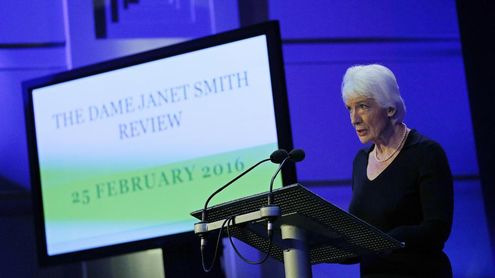 Dame Janet Smith delivers her report on Jimmy Savile at the BBC