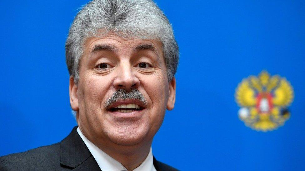 Pavel Grudinin, 12 Jan 18