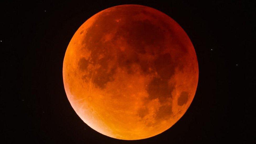 Supermoon lunar eclipse