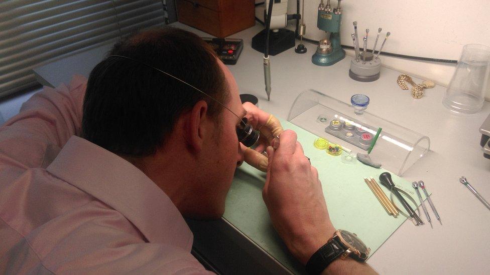 Watchmaker Marc Jenni