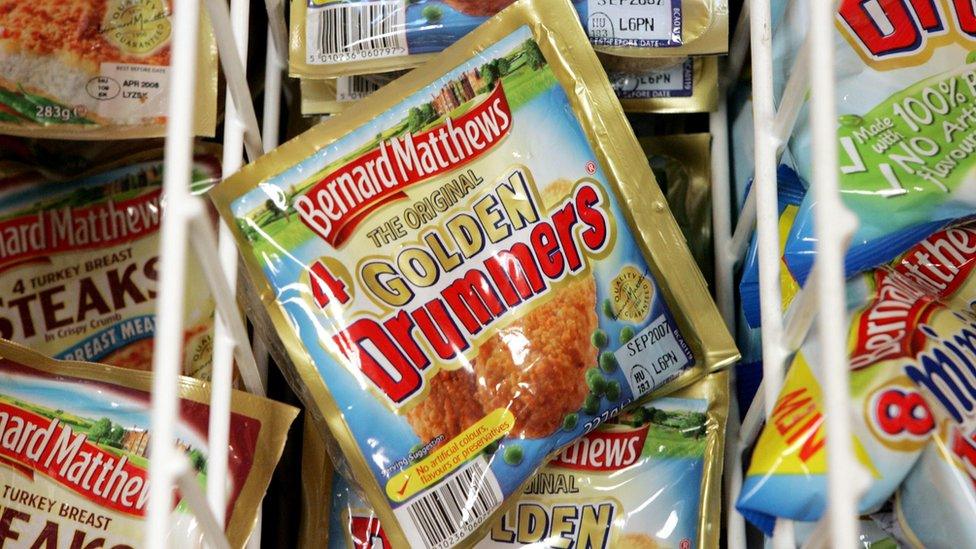 Golden drummies packet