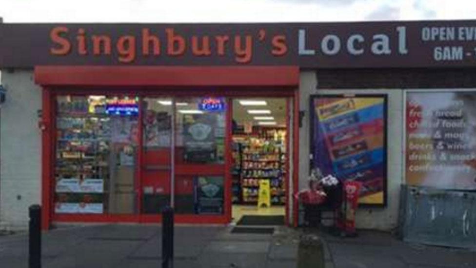 Singhbury's Local shop