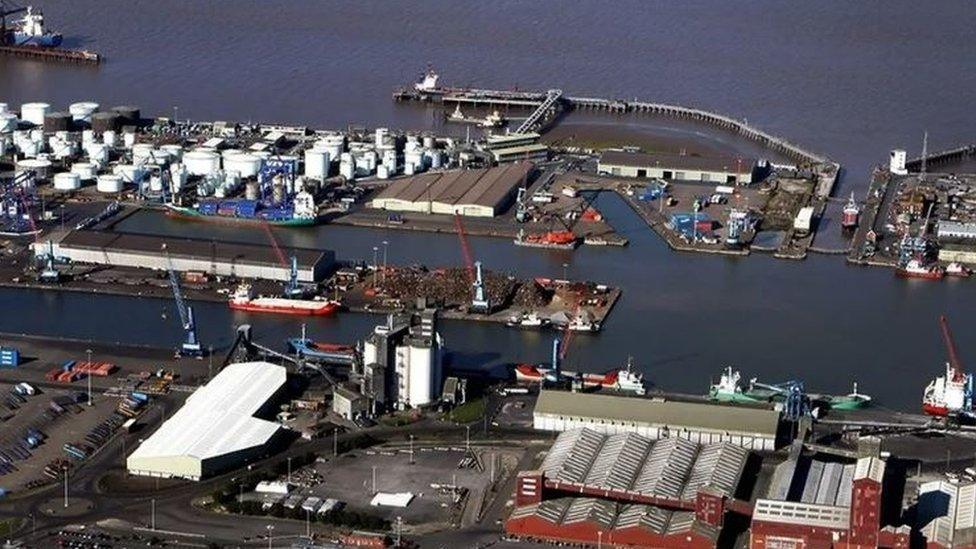 The Port of Immingham