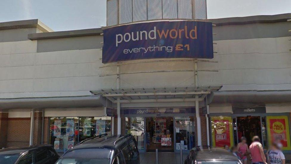 Poundworld in Llanelli