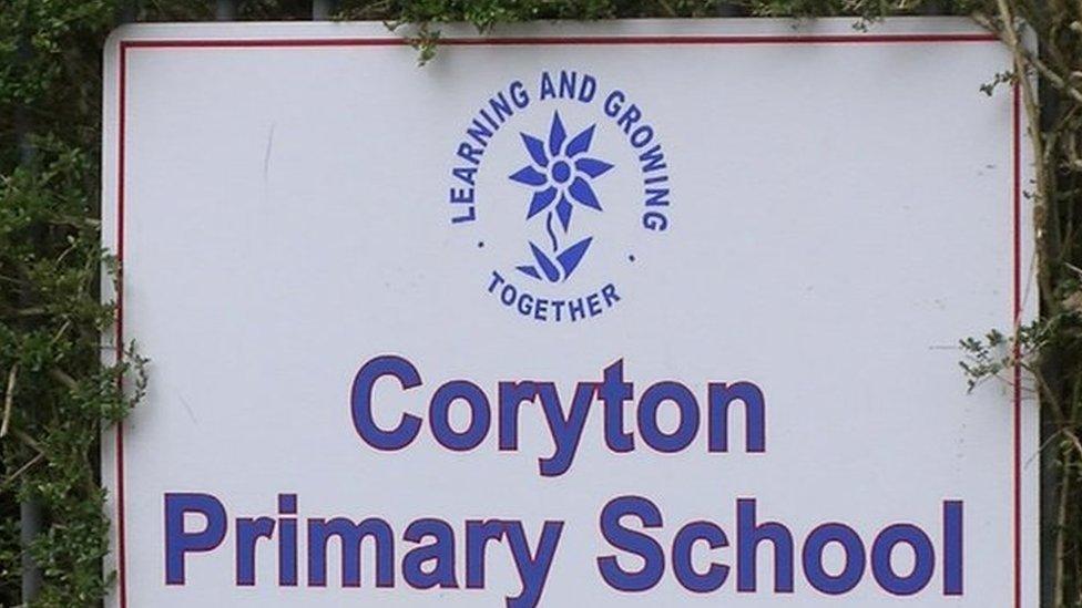 primary school sign