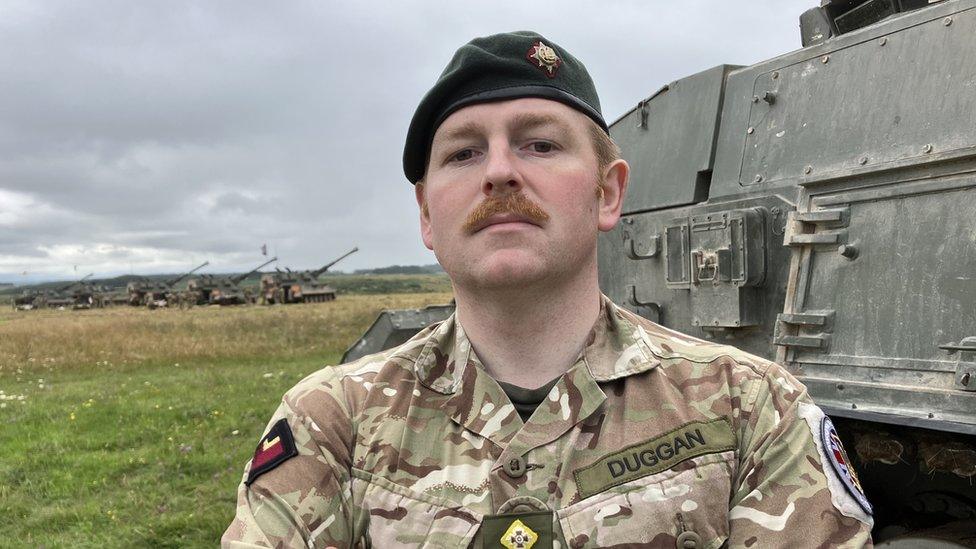 Captain Richard Duggan, Royal Dragoon Guards