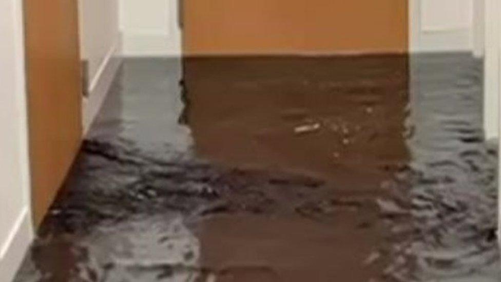 Student block flood