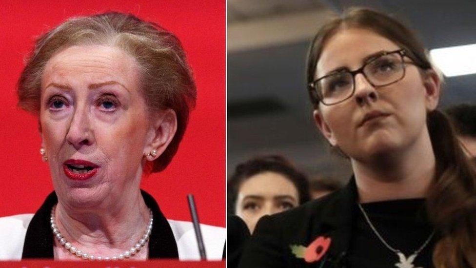 Margaret Beckett and Laura Pidcock