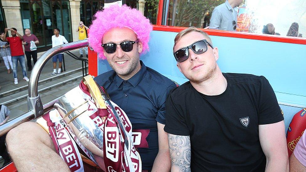 Northampton Town title parade