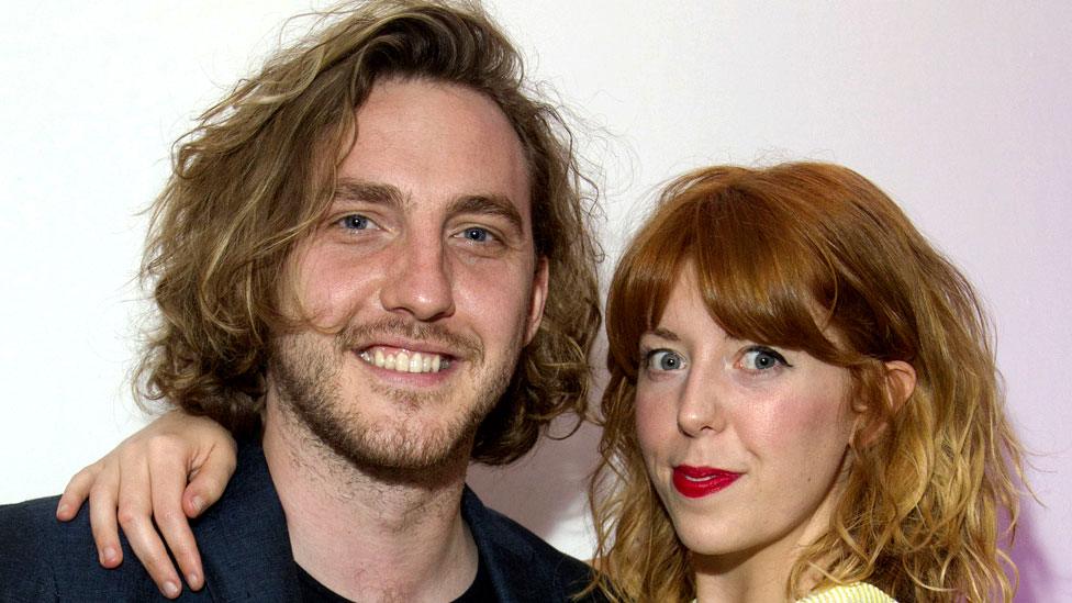 Seann Walsh and Rebecca Humphries