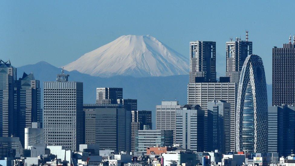 Tokyo skyline