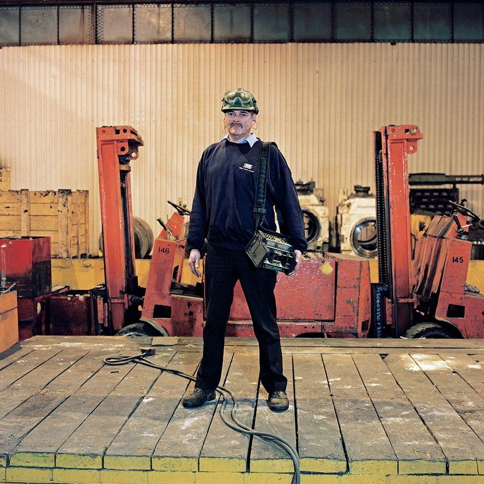 Vincent Keane, Team Leader - Temper Mill, 33 years at the Works