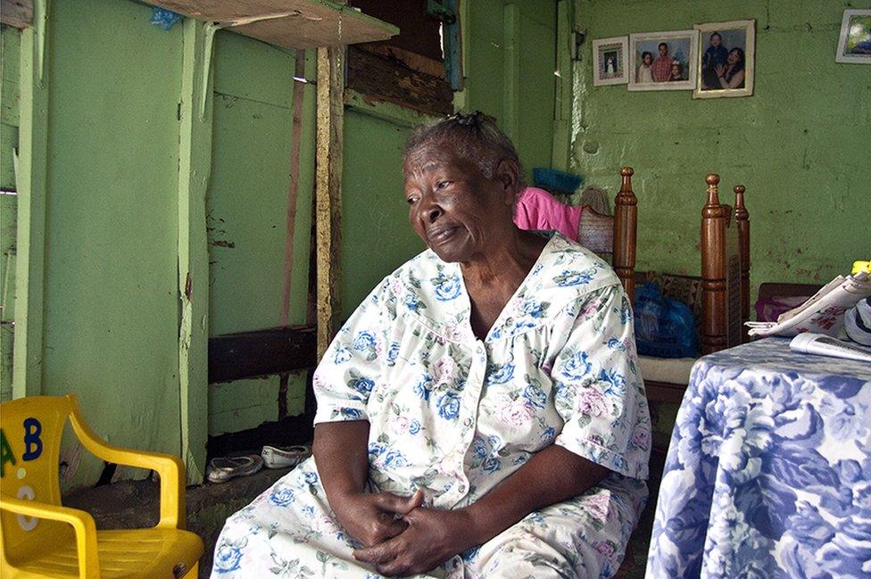 A women in the Dominican Republic