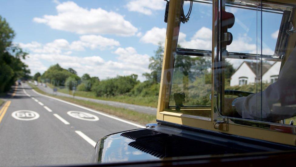 Restored bus