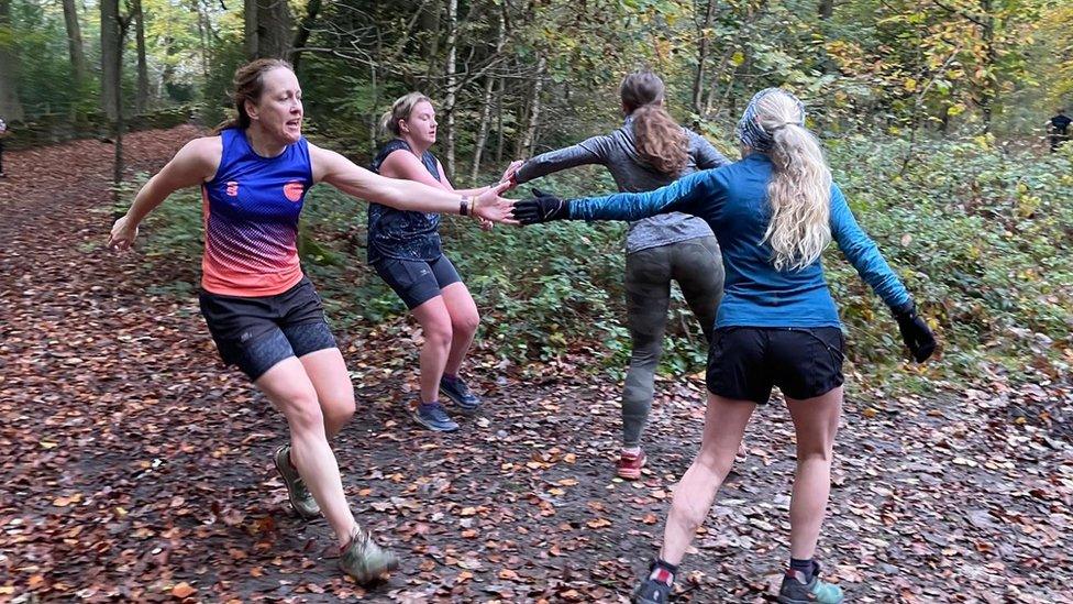 Runners taking part