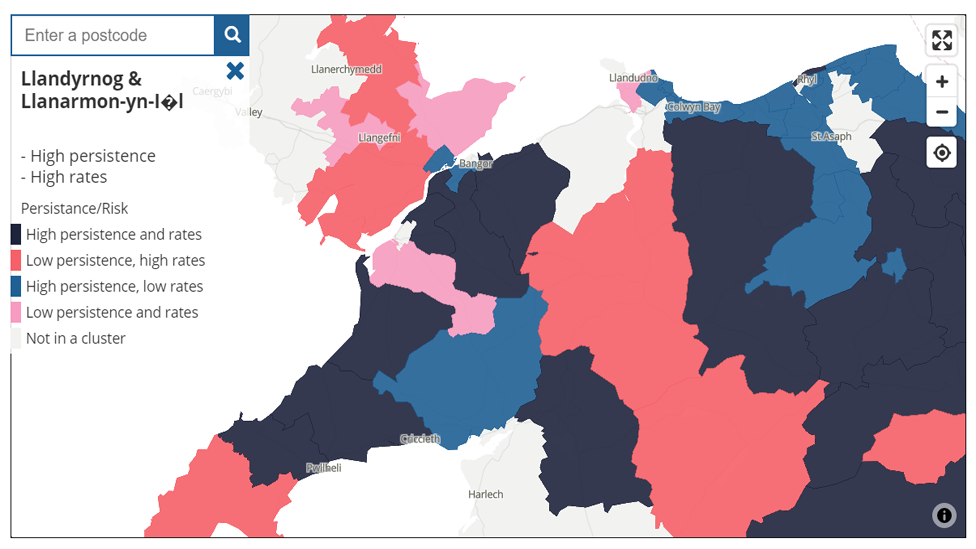 ONS north Wales