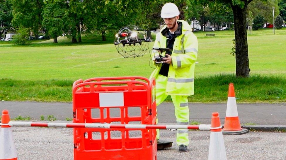 Drones to be used to inspect Scotland's sewers