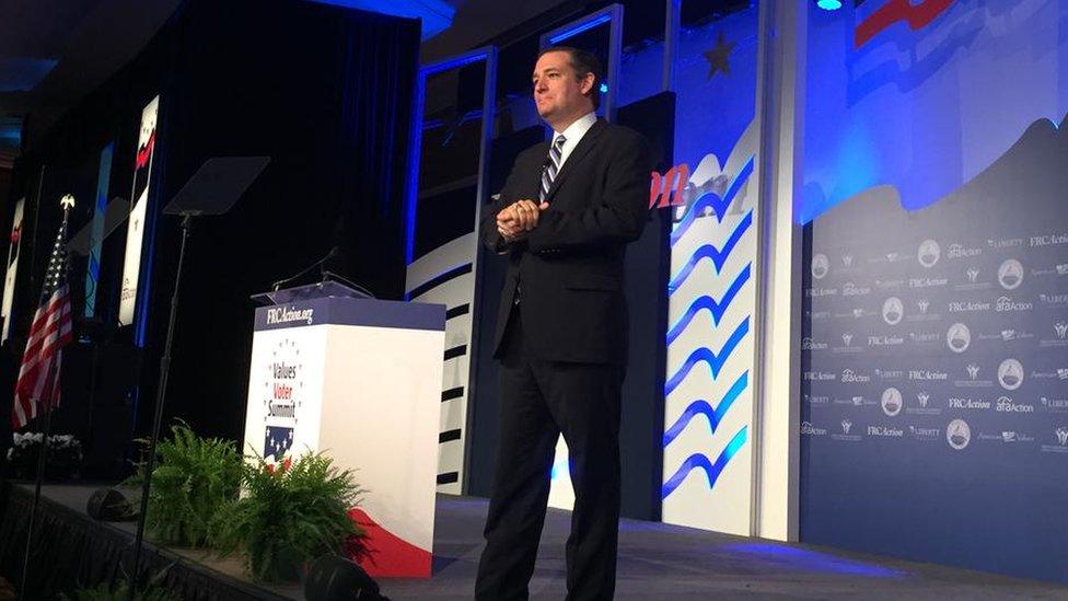 Ted Cruz at the value voters summit 25 September