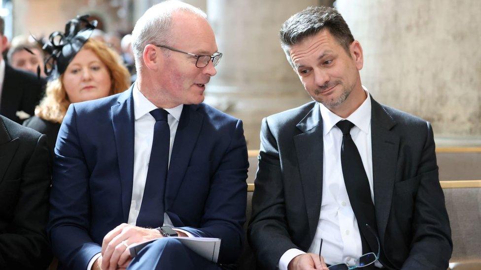 Simon Coveney and Steve Baker