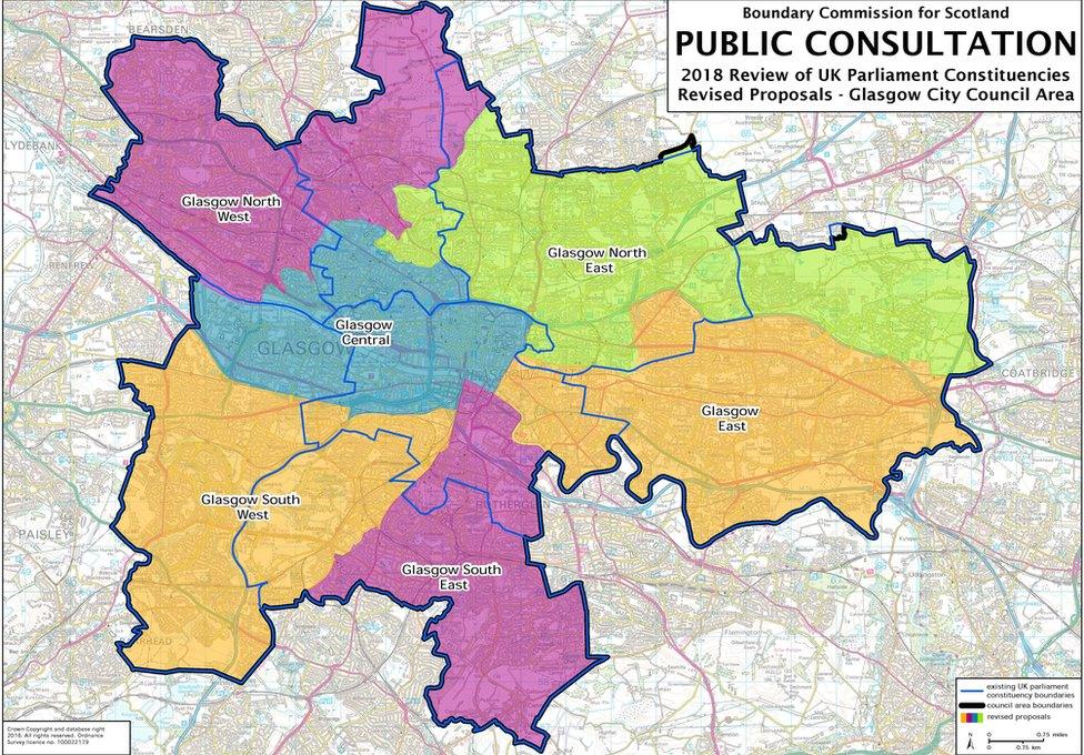 Glasgow boundaries