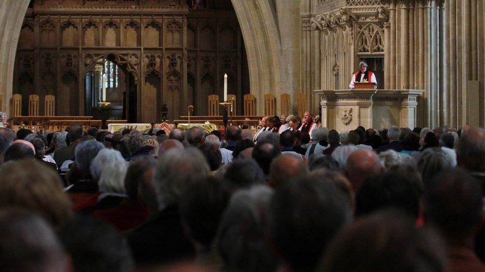 Bishop Ruth is installed