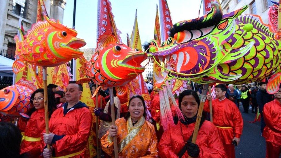 Chinese New Year parade