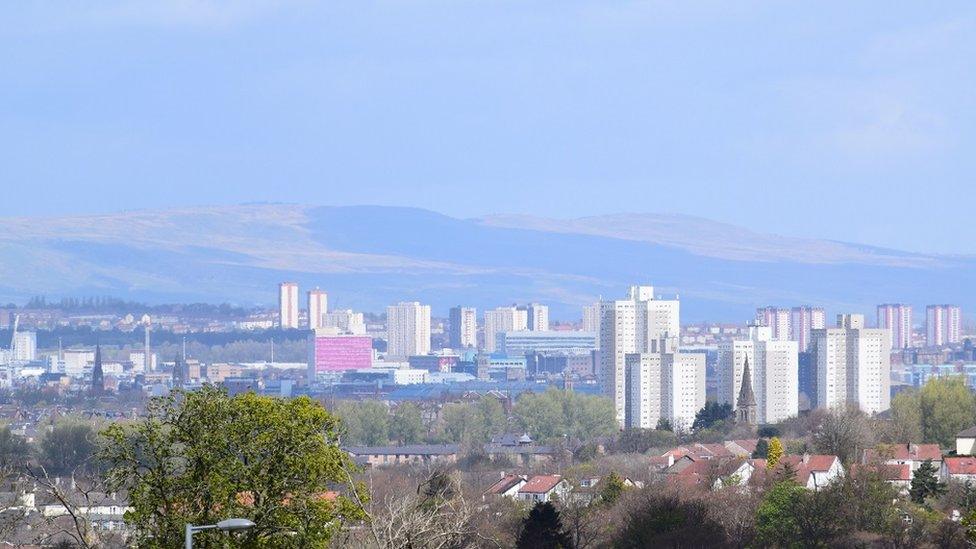 Glasgow high rises