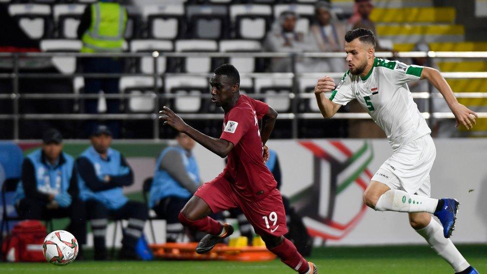 Qatar v Iraq in Asian Cup on 22 January 2019