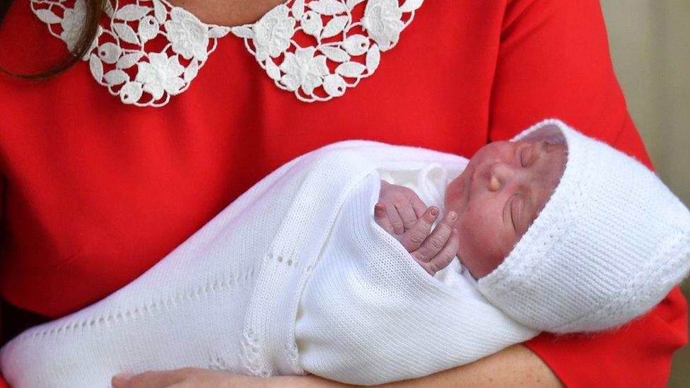 Duke and Duchess of Cambridge's newborn son