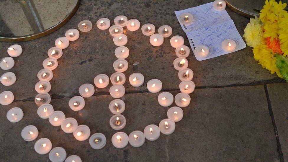 Tributes in Nice after the Bastille Day attack