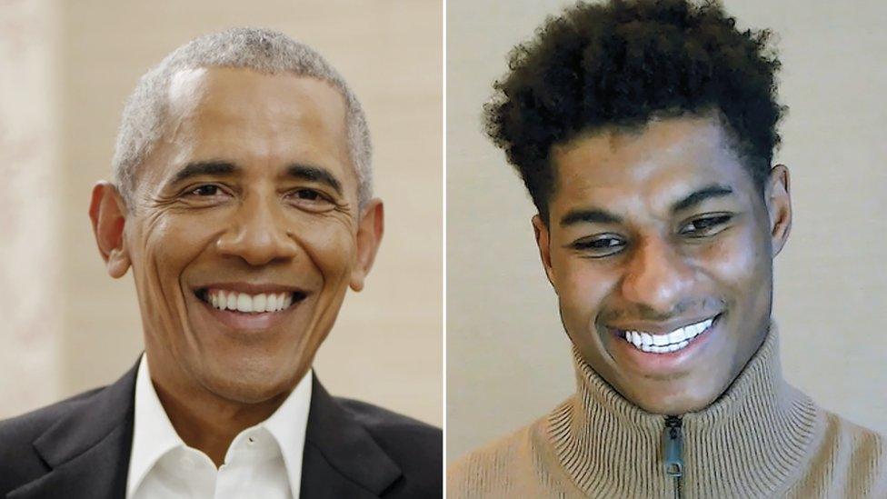 Obama and Rashford