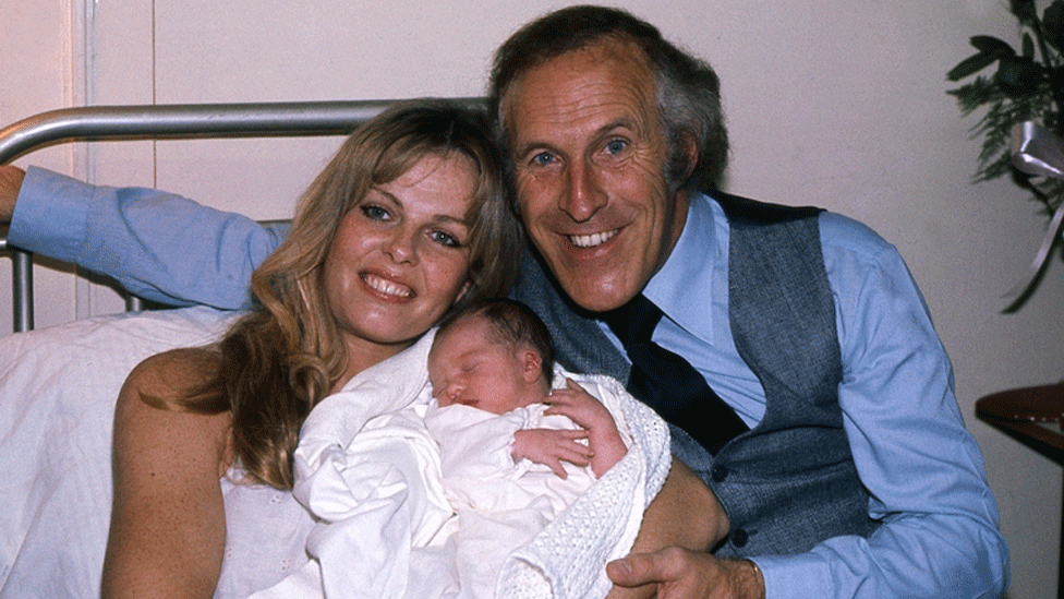 Bruce Forsyth and Anthea Redfern