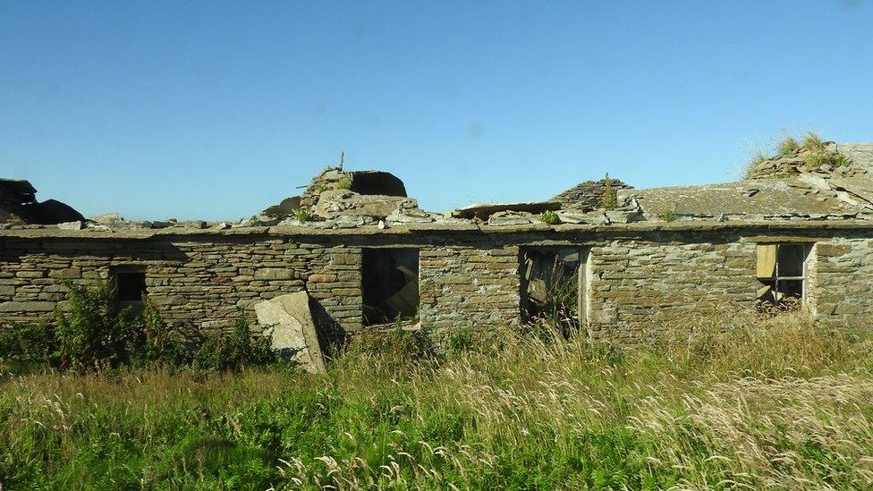 Derelict house