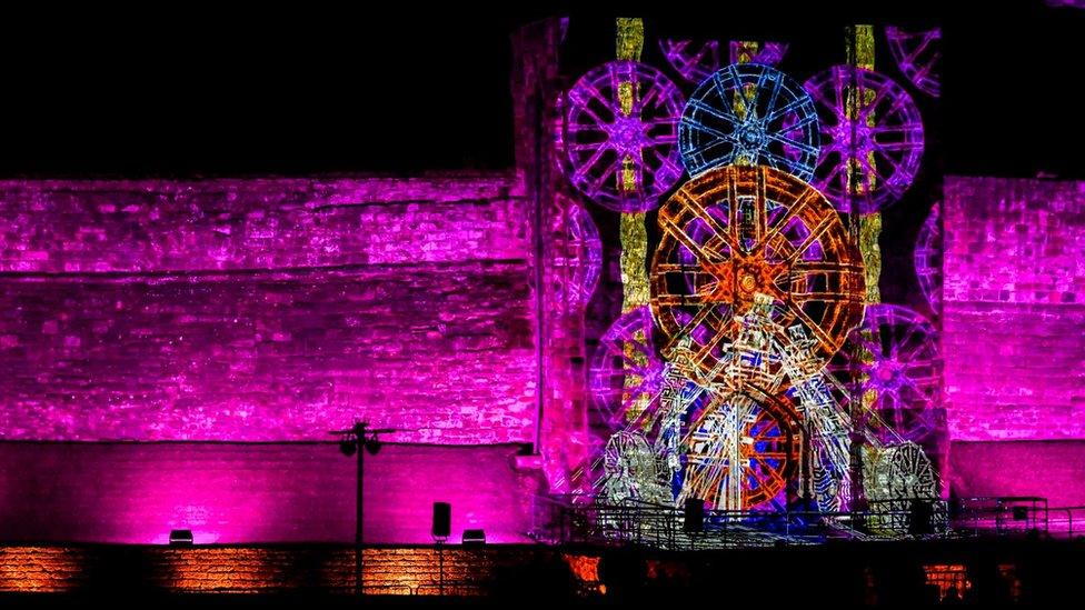 Carlisle City of Lights, Carlisle Castle