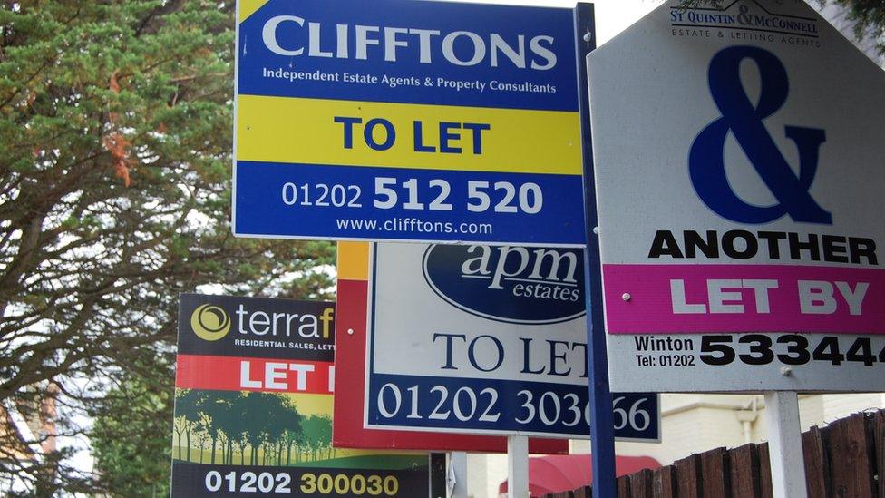 Lettings signs