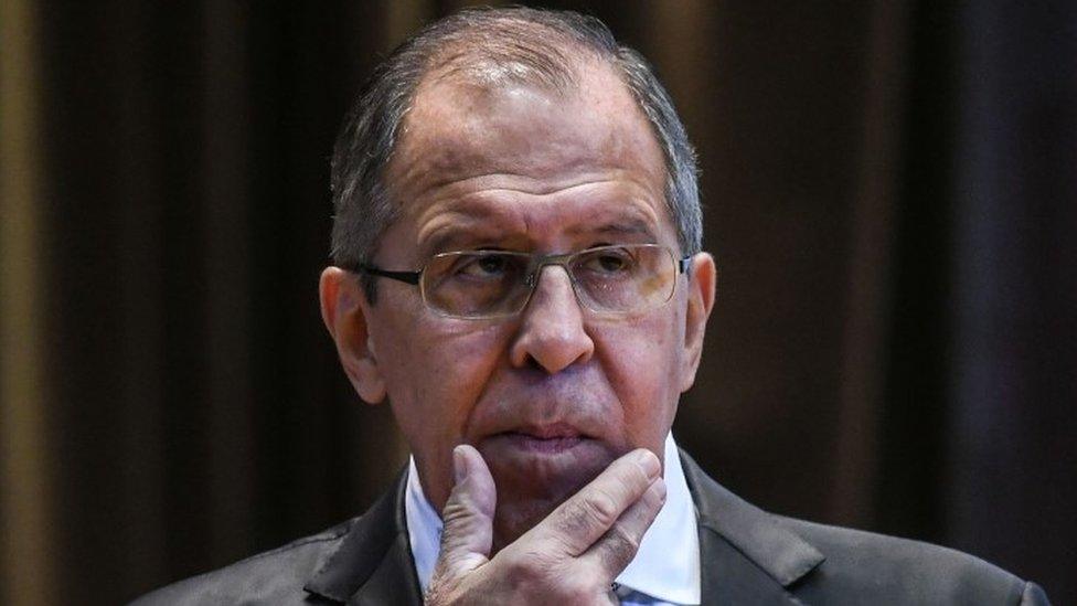 Russian foreign minister Sergei Lavrov