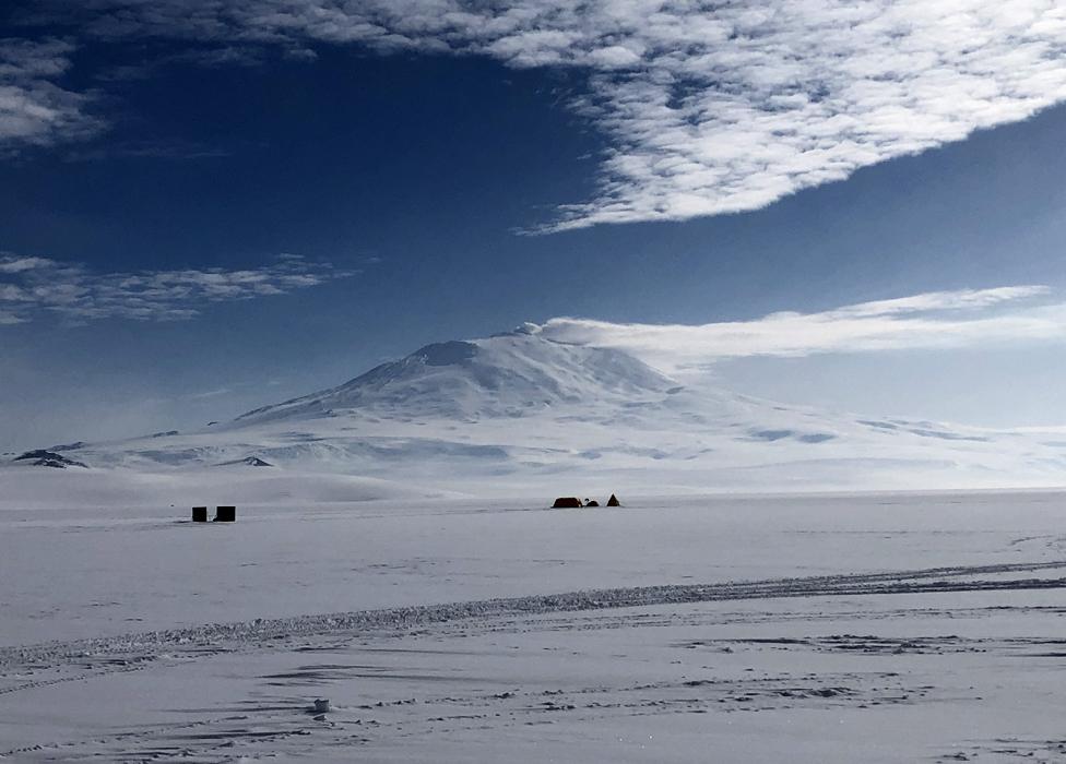 Mount Erebus - the southernmost active volcano on Earth