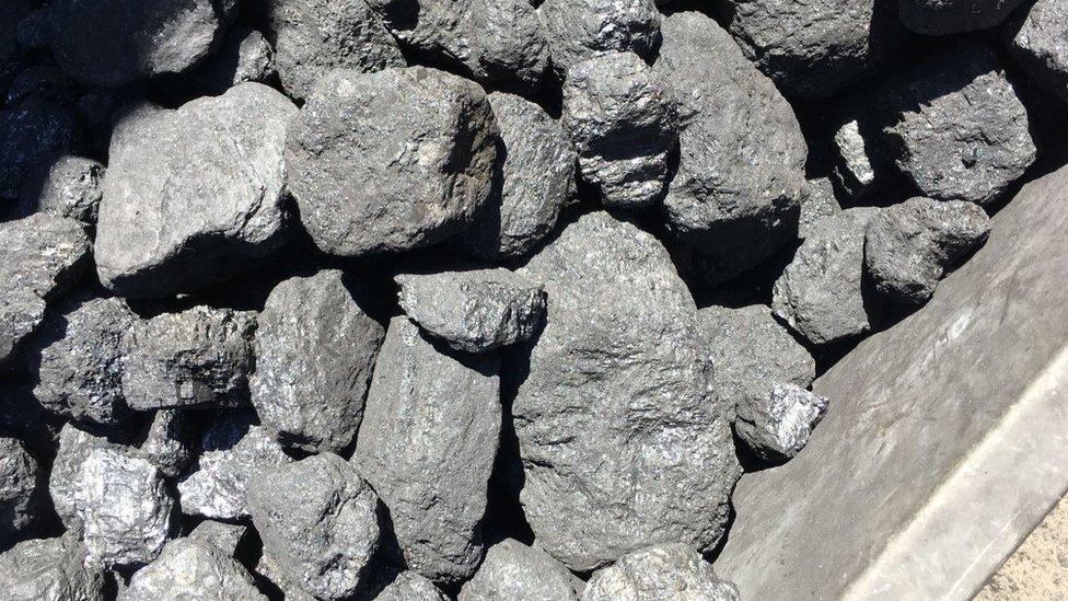 Coal used on the heritage railway lines