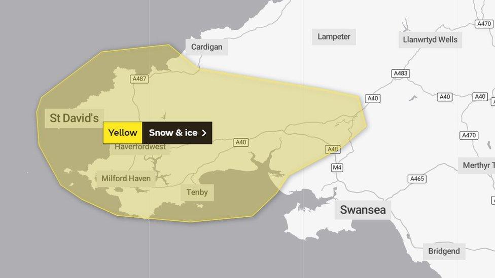 weather warning map